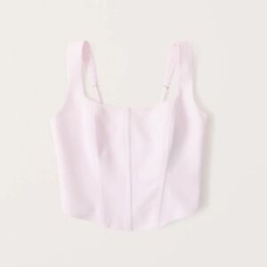 Abercrombie Scoopneck Corset Top